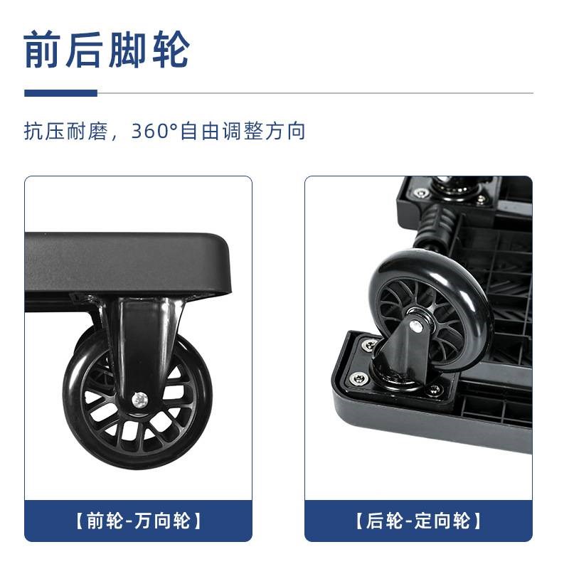 多功能车仔可分离使用可叠放手拉车式菜篮拉杆车家用手拉车可折叠 - 图1