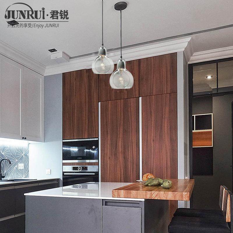 现代简约吊厅餐桌餐厅蛋中蛋玻璃客小吊灯吧酒台jr-500咖啡厅灯,淘宝优惠券,粉丝福利购,淘宝优惠卷
