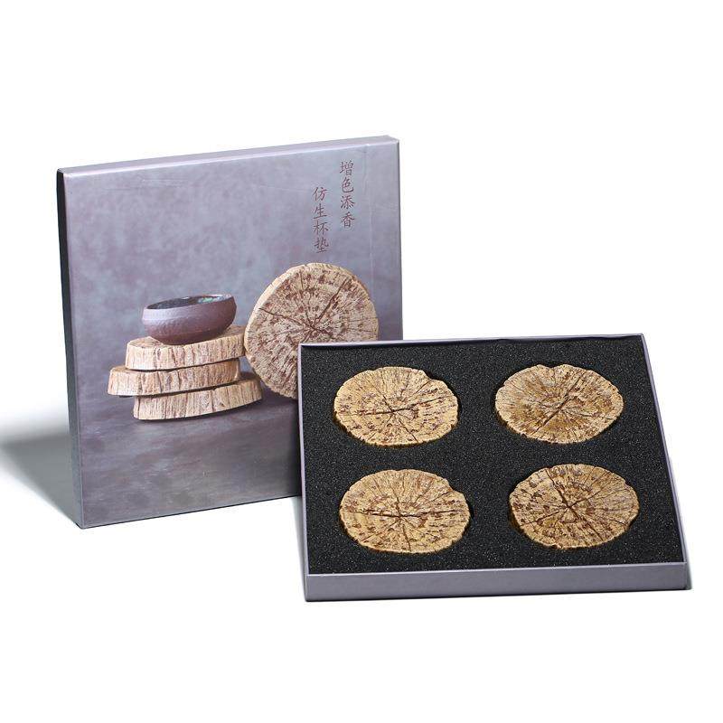 4843茶砂杯垫配紫件仿生仿简木纹壶承壶拖盘约茶台厂,淘宝优惠券,粉丝福利购,淘宝优惠卷