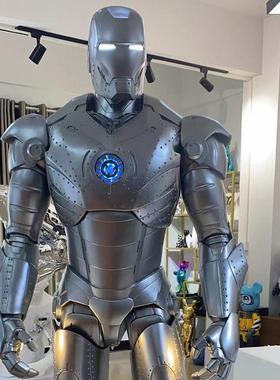 品钢铁侠件酒店板房装饰现代轻奢落摆地1002雕样塑商场客厅大型摆