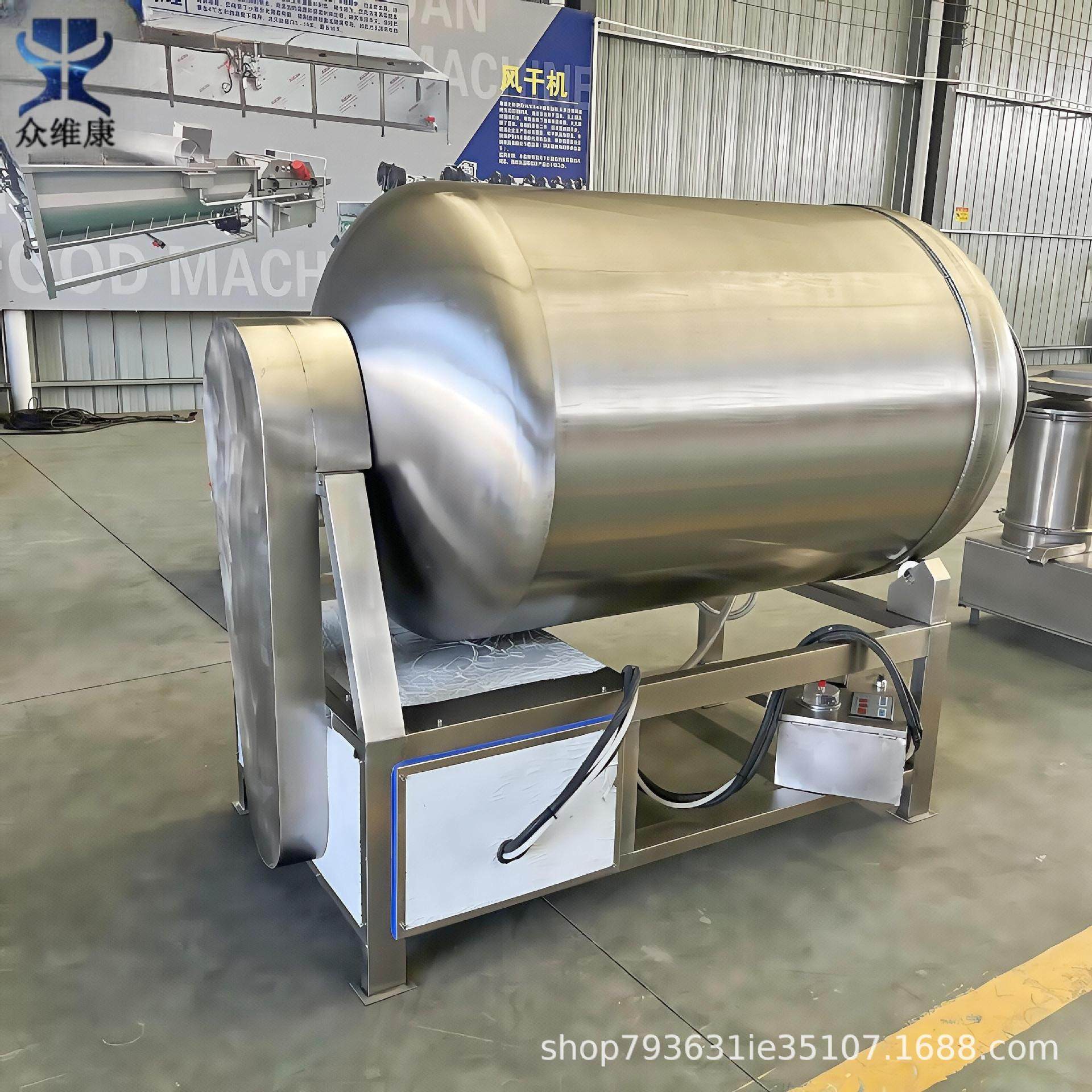 商用牛肉真空滚揉机鸡鸭猪腿肉腌制入味机自动肉类抽真空滚揉机器,淘宝优惠券,粉丝福利购,淘宝优惠卷