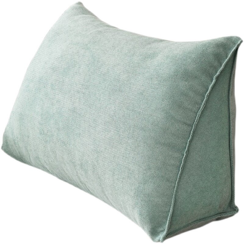 Sofa pillow cushion back cushion triangle waist protector tatami soft F bag living room waist cushion cushion bay window back cushion can