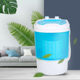 110V mini washing machine small underwear washing and drying integrated single barrel household semi-automatic mini washing machine