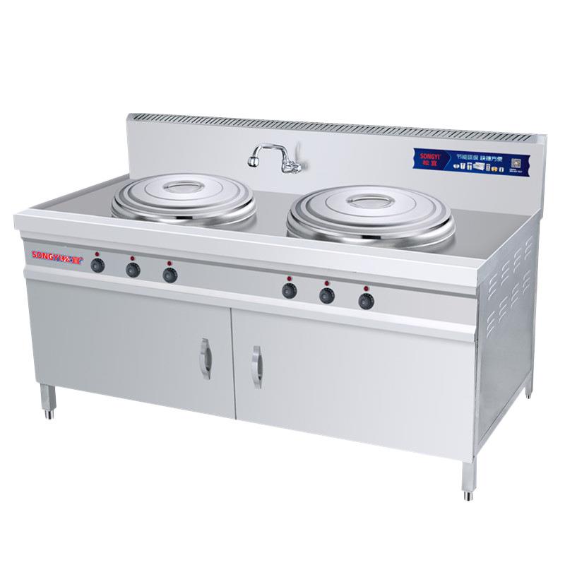 双头煮面机单头炖骨头汤桶馄饨饺子蒸煮面炉麻辣烫机多功能蒸煮机 - 图3