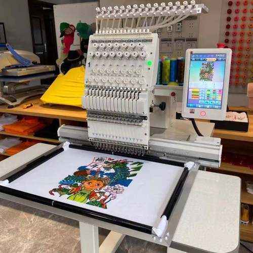 马头电脑绣花机强力磁性电脑绣花样框强磁花架帽子成品刺绣机 - 图0