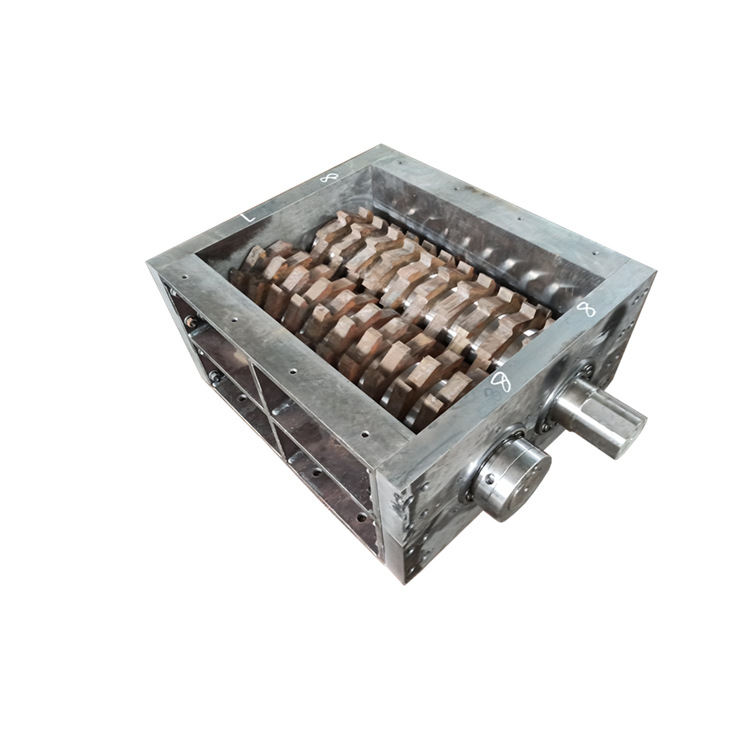 Shredder chassis Scrap metal shredder knife box Single and double shaft crusher chassis Factory ready supply