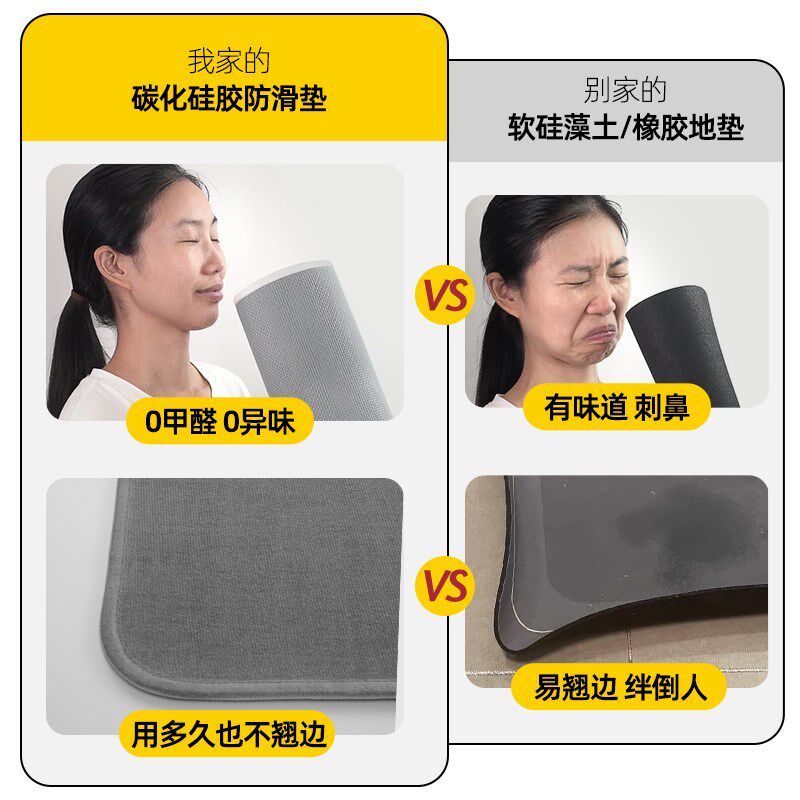 Kitchen floor mats are non-slip and oil-proof, wipeable and wash-free carpets 2024 new high-end floor mats are water-absorbent, oil-absorbent and dirt-resistant