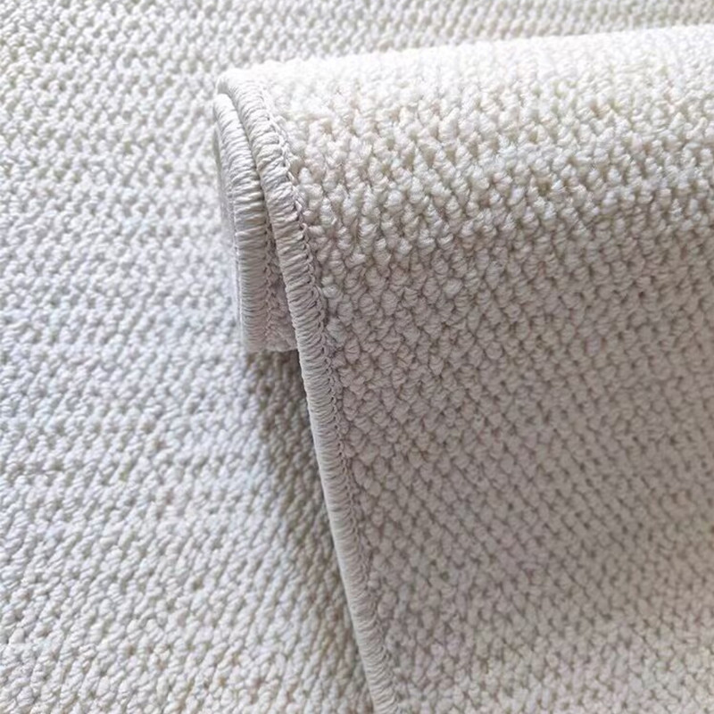 Off-white carpet bedroom cream style room bedside blanket minimalist style living room tea table blanket high-end solid color floor