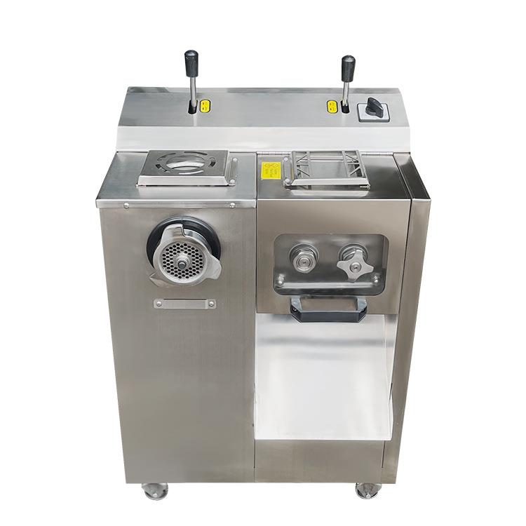 商用高效自动绞切两用机大功率不锈钢灌香肠碎肉机切肉机肉片机 - 图1