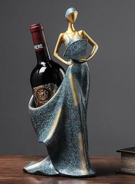 酒柜红tFr22swb电酒架摆件居家客厅餐厅面房间视桌柜装饰品