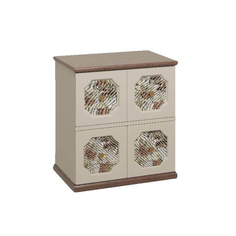 室2法式复古实木床头柜大师计家用卧边柜设墙GUJ2024边装床饰储物,淘宝优惠券,粉丝福利购,淘宝优惠卷