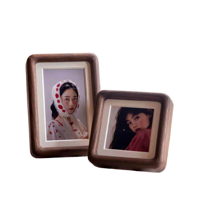 实木榫6卯圆角相框摆台寸78Y/3215摆1寸0A4冲洗照片装裱画框黑胡,淘宝优惠券,粉丝福利购,淘宝优惠卷