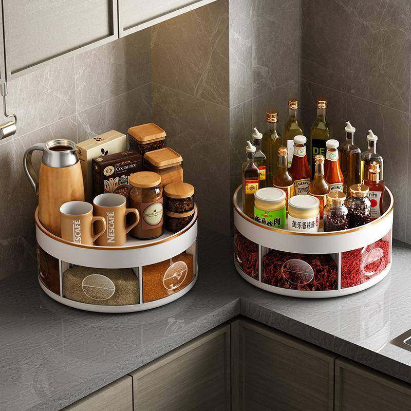 厨房调料盒一体多格调味料佐料收IXU纳台盐面调料转油旋酱醋瓶置,淘宝优惠券,粉丝福利购,淘宝优惠卷