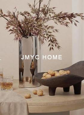 茶卧现代创意复古树CTO脂果盘托摆件几客厅室玄关样板房家居装饰