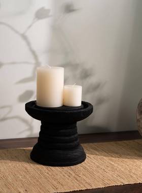 现代GT-E131居新中式蜡台复烛古装饰品摆件民宿样间板玄关家餐厅