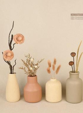 装饰品摆件家居饰品北欧干花轻奢奶油风电视玄关柜新家里摆设