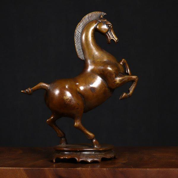 纯铜唐马摆件 生肖马 马到成功家居公室店铺工艺品装饰摆件,淘宝优惠券,粉丝福利购,淘宝优惠卷