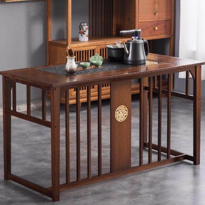 阳台办公室茶桌小型家用桌椅组合烧水壶一体全套实木湿炮台,淘宝优惠券,粉丝福利购,淘宝优惠卷