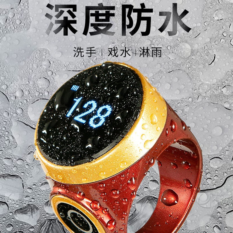 Zangcun Portable Counter Hand Press Smart Point B Counter Ring Ring Type Touch Screen Counter