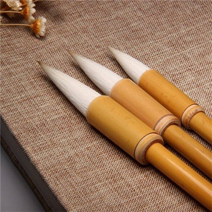 七狼三羊兼毫毛笔兼毫大中小楷加健狼羊湖笔毛笔欧楷颜楷文房四宝,淘宝优惠券,粉丝福利购,淘宝优惠卷