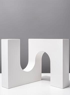 简约现LSZ0203代几不则拱门茶拱形摆件北何规欧软装客厅几电视柜