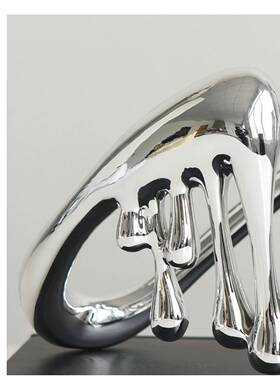 级感抽术异-形电镀创象意艺摆件家居客厅高高档轻奢装饰品软装摆