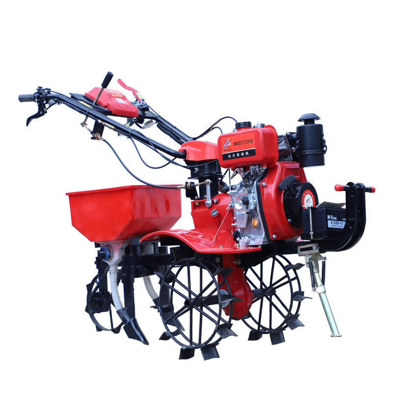 Orchard micro-tiller, forestry rotary tiller, multi-functional new household land reclamation plow, hilly terrace plowing machine