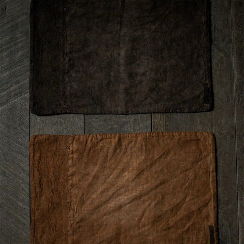 封面是花 植物染 夏布 苎麻 刺子绣 茶席,淘宝优惠券,粉丝福利购,淘宝优惠卷