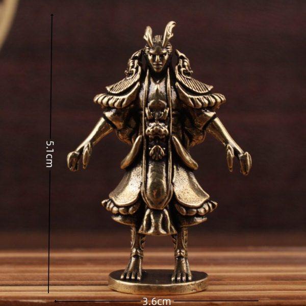 黄铜动漫小摆件敖广敖丙黄铜工艺品小摆件古复古文化小摆件,淘宝优惠券,粉丝福利购,淘宝优惠卷