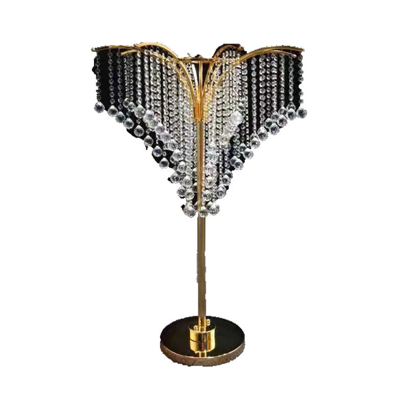 新款婚庆路引装饰水晶宫花架铁艺舞台道具酒店婚礼堂桌花花器摆件,淘宝优惠券,粉丝福利购,淘宝优惠卷