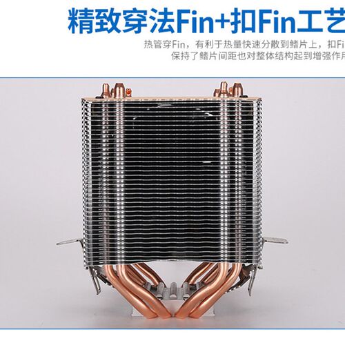 X79/X99主板 4铜管双风扇 CPU散热器  775 1150 2011 1366CPU风扇 - 图2