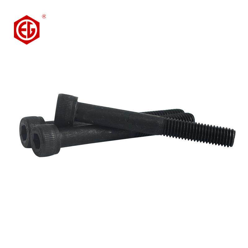 鹏驰黑色DIN912螺钉12.9级半牙内六角螺丝M6M8M12M14M16细牙半牙 - 图2