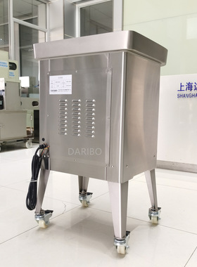 Y达瑞宝绞肉机猪肉馅微冻肉类绞碎机工业大容量商用不锈钢绞肉机