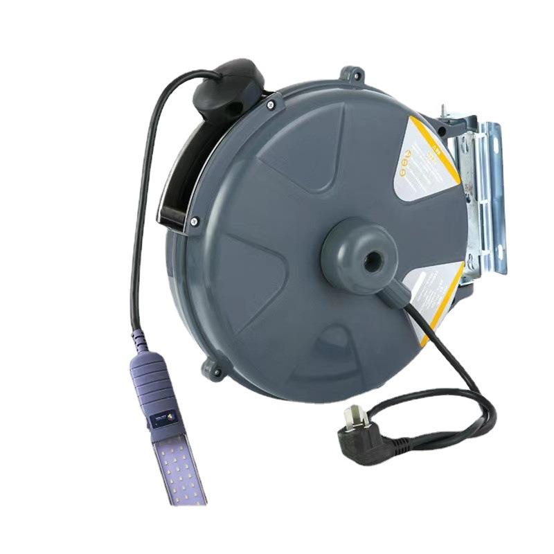 气鼓自动伸缩卷管器自动卷线器收线器洗车设备水鼓电鼓气鼓卷管器 - 图3