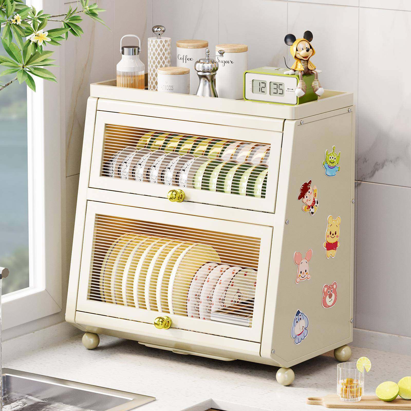 收厨碗碟纳架台面置物架放房碗盘沥水架碗柜功多能WG280101碗筷餐,淘宝优惠券,粉丝福利购,淘宝优惠卷