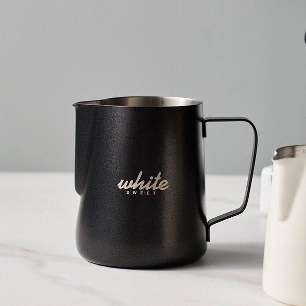 米立风物304不锈钢拉花缸尖嘴打奶缸拿铁奶泡杯咖啡器具拉花神器,淘宝优惠券,粉丝福利购,淘宝优惠卷