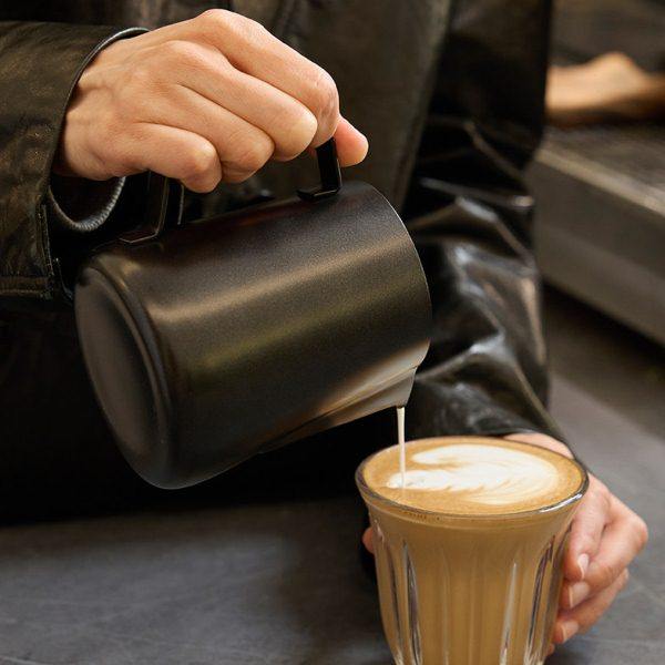 米立风物304不锈钢拉花缸尖嘴打奶缸拿铁奶泡杯咖啡器具拉花神器,淘宝优惠券,粉丝福利购,淘宝优惠卷