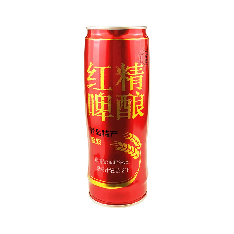 青岛特产考麦精酿原浆啤酒白啤红啤可混装630ml*6桶新货正品包邮 - 图0