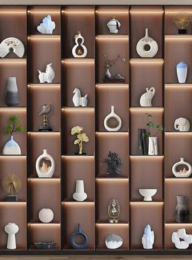 新式摆件客厅酒装柜家中室居饰品电视柜ALYY7317办公桌面摆放