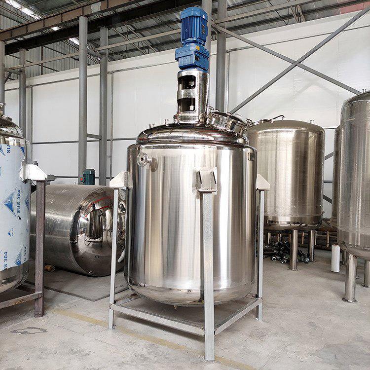 化妆品高粘度浆料304不锈钢混料机胶水桨叶式高速剪切混合搅拌机 - 图2