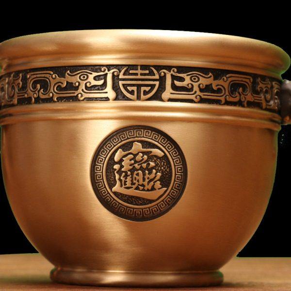 象鼻缸双耳香炉聚盆缸米缸进缸店铺客厅家居工艺品公室,淘宝优惠券,粉丝福利购,淘宝优惠卷