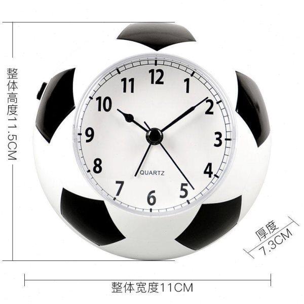创意钟静音儿童闹钟简约床头可爱足球闹表卡通学生个性,淘宝优惠券,粉丝福利购,淘宝优惠卷