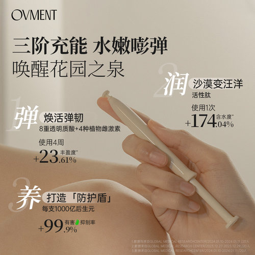 OVMENT后生元私护凝胶磁吸胶原棒精华水润养护韩国女性私密护理 - 图1