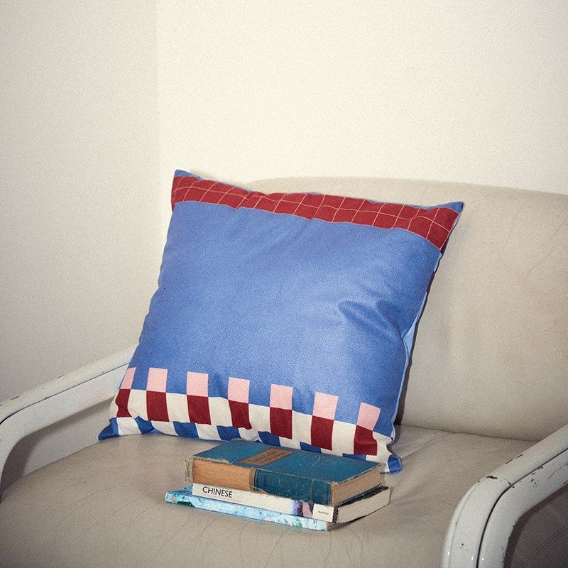 摊牌 格子加厚客厅抱枕套沙发抱枕靠垫腰枕套床头靠背垫汽车靠背,淘宝优惠券,粉丝福利购,淘宝优惠卷