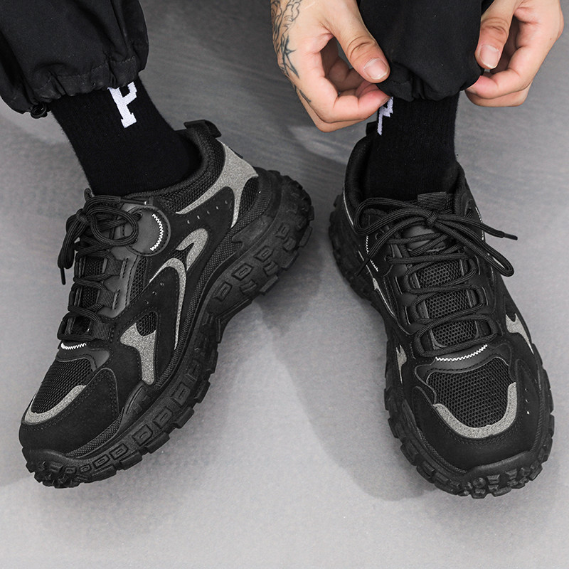 老爹鞋男秋季新款网面透气劳保鞋厚底ins鞋子韩版百搭休闲运动鞋,淘宝优惠券,粉丝福利购,淘宝优惠卷