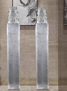 落地大型麒麟摆件工厅艺品中式创意客家设居电视柜两旁SZ001摆装