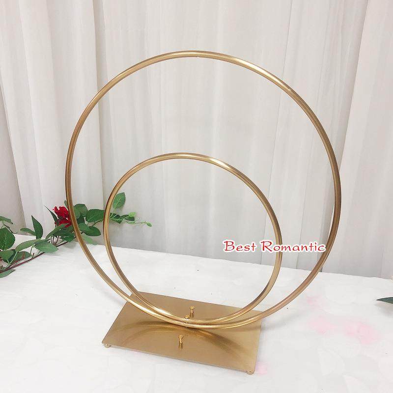 新款金色庆花器双婚小拱圈门花架XZD婚礼主桌件装饰摆婚庆道具用,淘宝优惠券,粉丝福利购,淘宝优惠卷