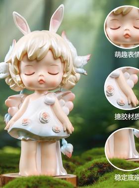 安妮件宝贝生W1228-2之盎然摆精件美设计中号玩偶摆萌爱趣可天使