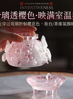 非遗手工琉璃香炉家用室