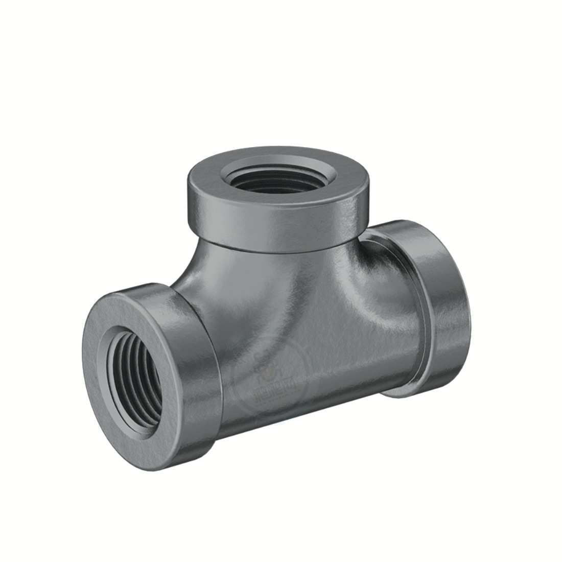 BSPT Female 低压316不锈钢内丝三通 118P65 - 图0